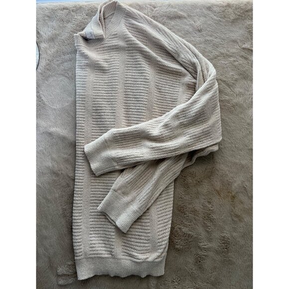 Barefoot Dreams CozyChic Ultra Lite Beige Sweater S - Picture 7 of 7